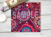 Floral Paisley Patterned HTV 338